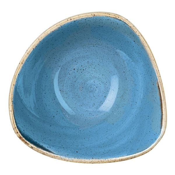 Churchill Stonecast Triangle Bowl Korenblauw 152 mm (Pak van 12), DF780