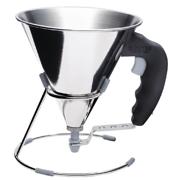 De Buyer Mini fondant trechter automatisch 0.8L, DN905