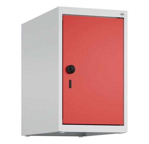 C+P kastopzet Classic PLUS, bovenkast, 7035/3020, veiligheidsdraaisluiting, 500x300x500mm, 1 vak, 080090-10 S10002