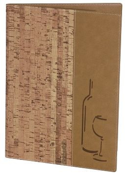 Contacto WINE-kaart DIN A4, imitatiekurk + 1 inlegfolie, 5833/040