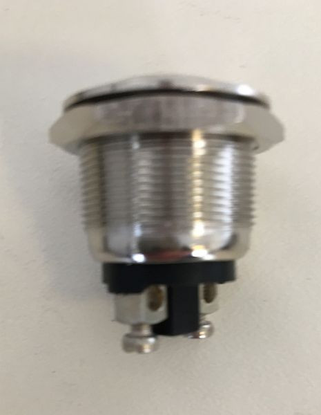 ELMAG drukknop voor programmakeuze, voor INOXLINER ECO 2 & PRO - 'vandalisme beveiligd' - normaal open schroefaansluiting - 2A 250V/AC, 9505860