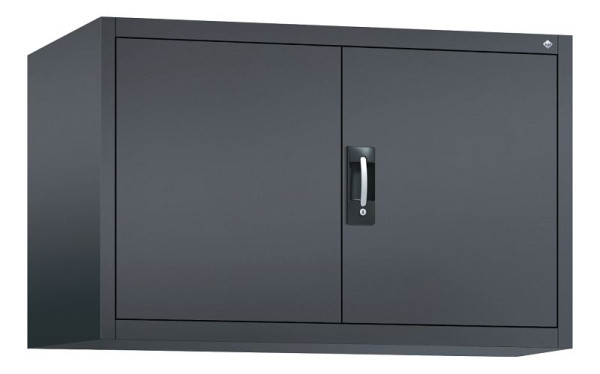C+P bovenkast Acurado, H790xB1200xD600mm, kleur: zwart-grijs, verzonken handgreep, 9495-000 S10020