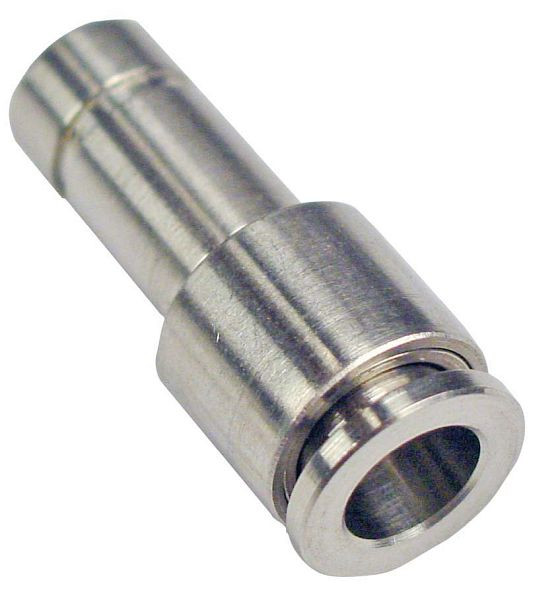 timmer BS-GRZ-6-4-VA, rechte verloopplug RVS, plug Ø: 6 mm, slang Ø: 4 mm, VE: 10 stuks, 03044025