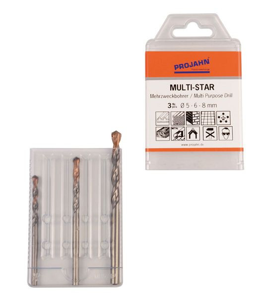 Projahn Multistar set 3 delig 5, 6, 8 mm, 57001
