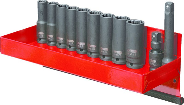 KS Tools 1/2" 12-kant slagdoppenset, lang, 13-delig, 515.1140