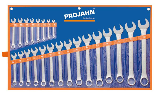 Projahn ringsteeksleutelset 23 delig, 4410