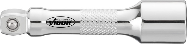 VIGOR zwenkbare verlenging, vierkant hol 10 mm (3/8 inch), vierkant massief 10 mm (3/8 inch), 75 mm, V4315