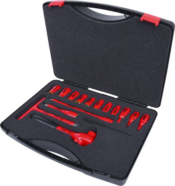KS Tools 1/2" dopsleutelset met geïsoleerd gereedschap, 15-delig, 117.1883