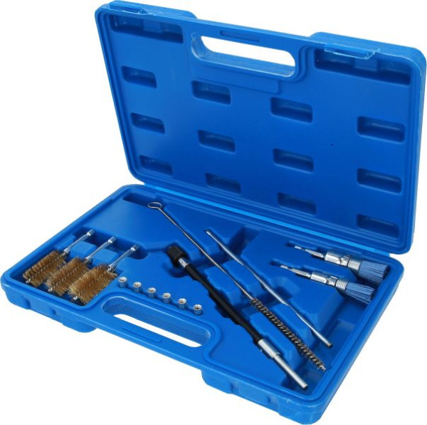Brilliant Tools Injectorzitting en asreinigingsset, 14-delig, BT551380
