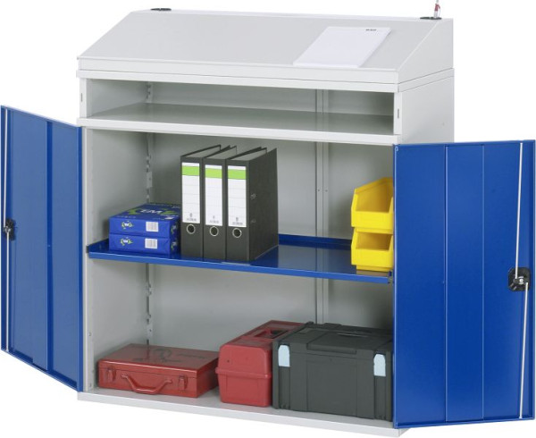RAU zijkast sta bureau - model 01, B1100 x D520 x H1110/1220 mm, 07-1100-M01.11