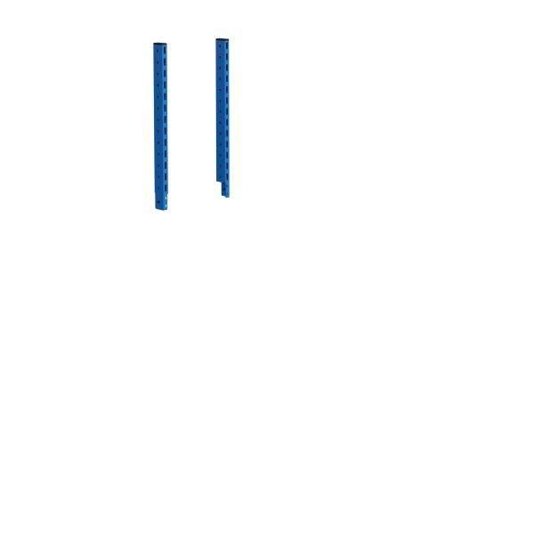 SOFAME 2 steunkolommen H650 voor MODULINFO kast, hemelsblauw RAL 5015, W040010037BI