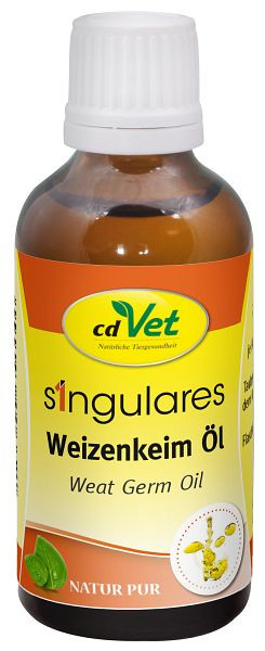 cdVet Enkelvoudige Tarwekiemolie 50ml, 662
