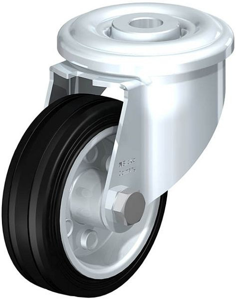 Bedrunka + Hirth zwenkwiel zonder rem Ø 80 mm, verrijdbare ladekasten T500, 04ST500L80