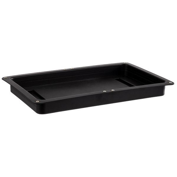 APS koelbox/basis, 52 x 32 x 5,5 cm, polystyreen, zwart, geschikt voor APS, GN 1/1 leisteen, 11619