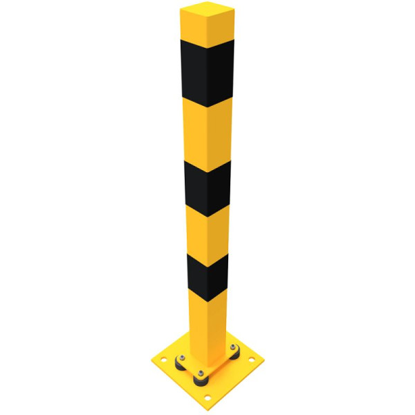 Stone HGS afzetpaal -Bollard- 70 x 70 mm rondom kantelbaar, zonder oogjes, 470npbg