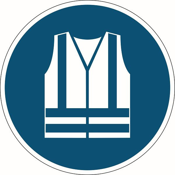 DURABLE veiligheidslabel “Gebruik veiligheidsvest”, 173506