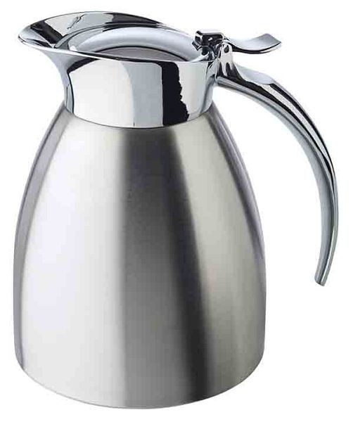 APS isoleerkan -ADVANCED-, Ø 10,5 cm, hoogte: 13 cm, 0,3 liter, 18/8 roestvrij staal, mat, dubbelwandig, eenhandsautomaat, 10921