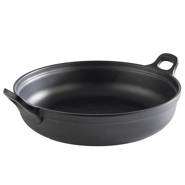 APS kom -PADELLA-, Ø 28 cm, hoogte: 9 cm, melamine, zwart, met antislipvoetjes, 3 liter, 85151