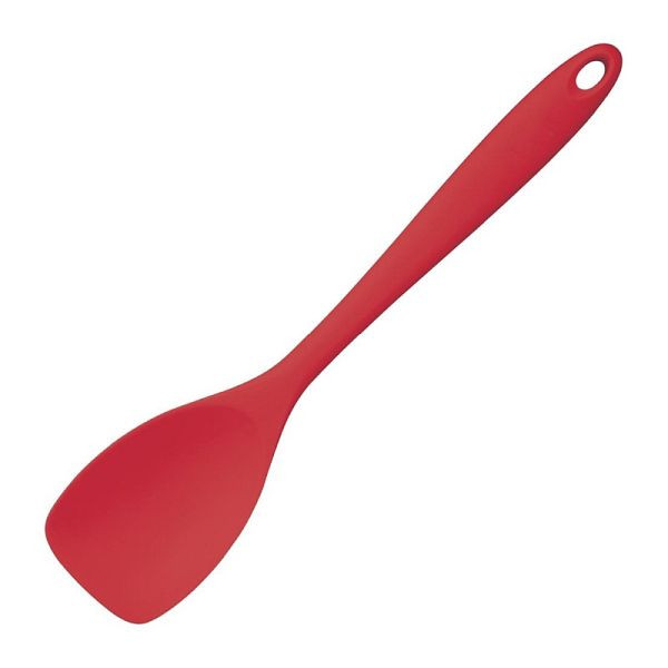 Vogue siliconen lepelschraper 28cm rood, GL352