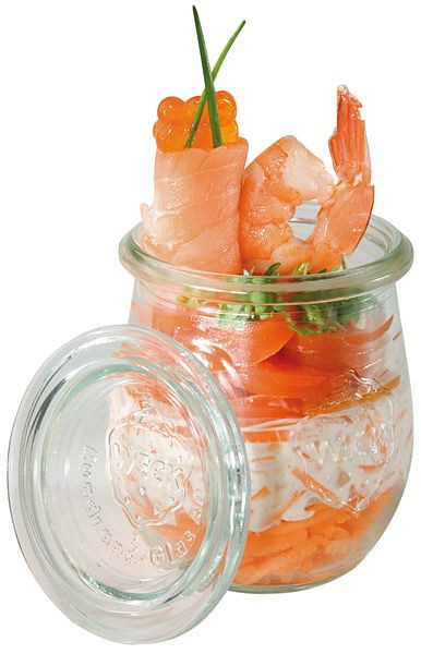 APS Weckpot met deksel, Ø 7 cm, hoogte: 8 cm, mini lateivorm 220 ml, tulp, verpakking van 12, 82316