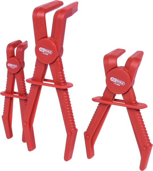 KS Tools slangklemtangset 90°, 3-delig, 115.5055