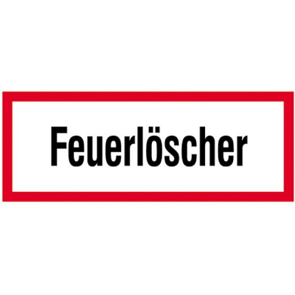 Stein HGS HGS informatiebord, brandblusser, folie, zelfklevend, 21.2865