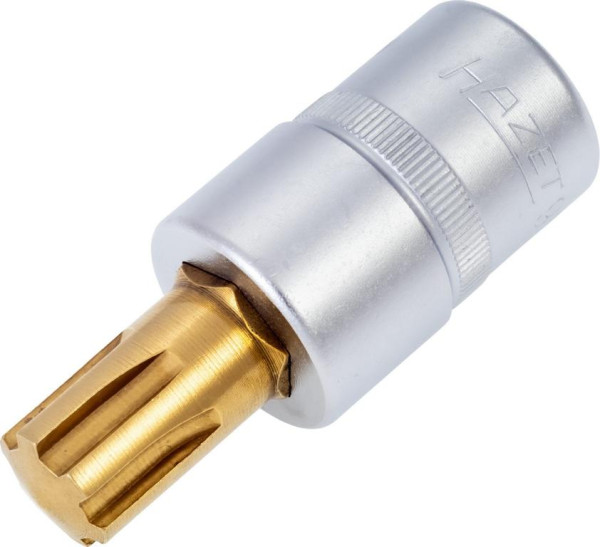 Hazet schroevendraaierdop, hol vierkant 12,5 mm (1/2 inch), interne spline Ribe-CV, M14, 991-14