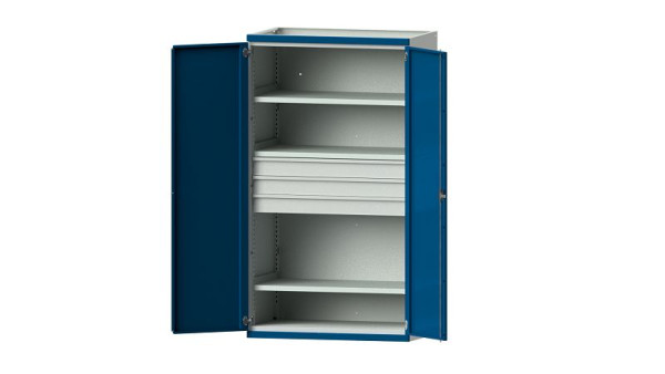 ANKE werkbanken, zware kast, model 103, 1085 x 630 x 1950 mm, RAL 7035/5010, 620.023
