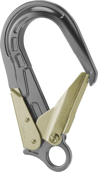 Skylotec karabijnhaak 28kN, grijs FS 64 ALU, aluminium, ovaal, 24 kN, H-157-GR