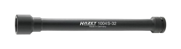 Hazet impact, machine schroevendraaierdop, zeskant, hol vierkant 20 mm, buiten zeskant profiel, 32 mm, 1004S-32