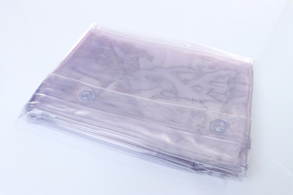 ELMAG beschermgordijn S0, glashelder, breedte: 1300 x hoogte: 2400x0,4 mm, beschermgordijn tegen stof, tocht, vocht en slijpspatten, 56263