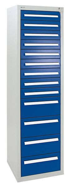 stumpf ladekast serie T-100 / 35-5, RAL 7035/5010, 13 laden (9x100, 4x200mm), 8155874