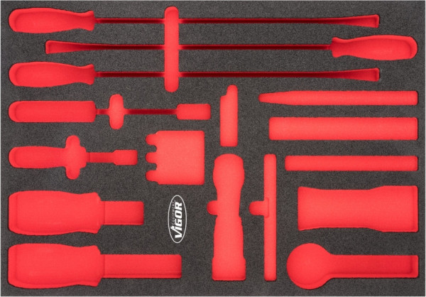 VIGOR 2-componenten zachtschuiminleg, afmetingen inzet / lademaat: L (563 x 393 x 35 mm), gebruik: V6818, V6818-L