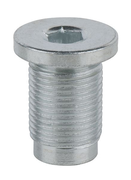 KS Tools olieaftapschroef binnenzeskant 8mm, M18x1,5x27mm, 10 stuks, 430.1001