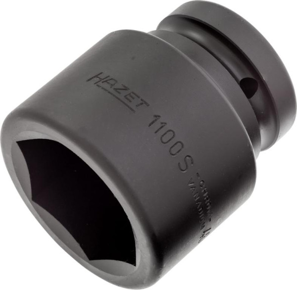 Hazet impact, machine schroevendraaierdop, zeskant, hol vierkant 25 mm, buiten zeskant profiel, 46 mm, kort, 1100S-46