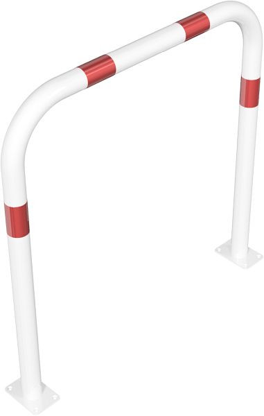 Schake buisbeugel van stalen buis Ø 60 x 2,5 mm zonder dwarsbalk voor plugbevestiging, totale breedte: 1000 mm, 465_52B