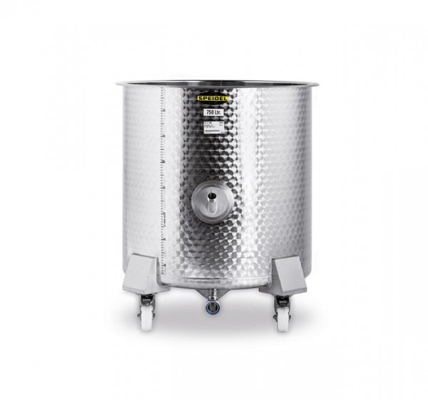 Speidel meng- en transportcontainer RO-Z met wielen 820 mm D, 530 liter, RO-Z-082-00530