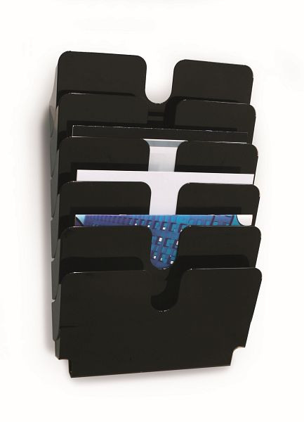 DURABLE FLEXIPLUS 6 A4 liggend formaat, zwart, 1700014061