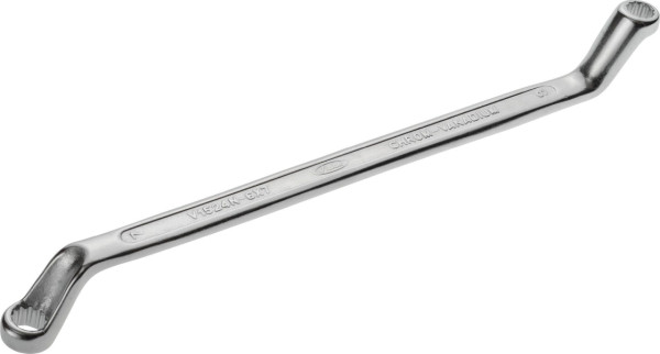 VIGOR dubbele ringsleutel, buiten dubbel zeskant profiel, 6 x 7 mm, V1524N-6X7