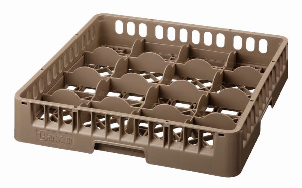 Bartscher glazenkorf, 16 vakken, binnenhoogte 83 mm, 5316