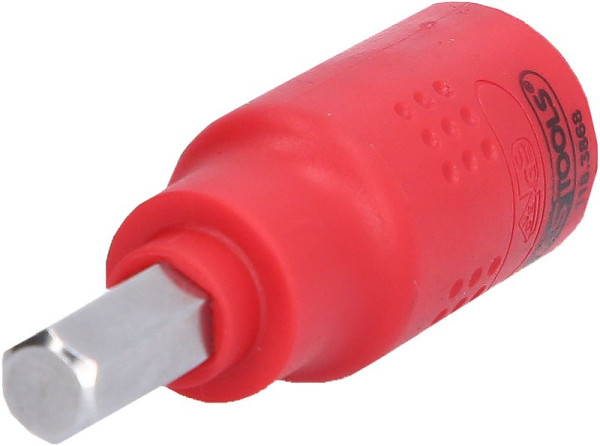 KS Tools 3/8" geïsoleerde bitdop-binnenzeskant, 8 mm, 60 mm lang, 118.3868
