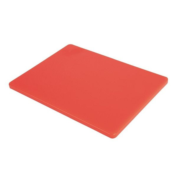 Hygiplas LDPE snijplank rood 305x229x12mm, GH794
