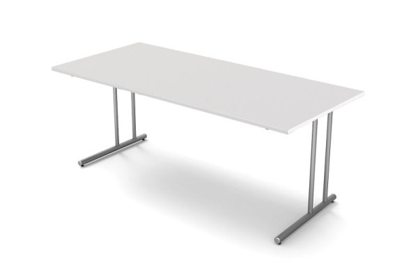 Kerkmann bureau B 1800 x D 800 x H 750 mm, lichtgrijs, 11467111