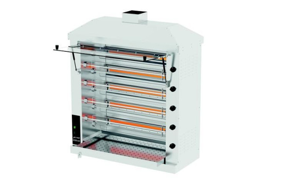 gel-o-mat Hähnchen-Grill mit 9 Spießen, Modell GCRG5C-9, GCRG5C-9