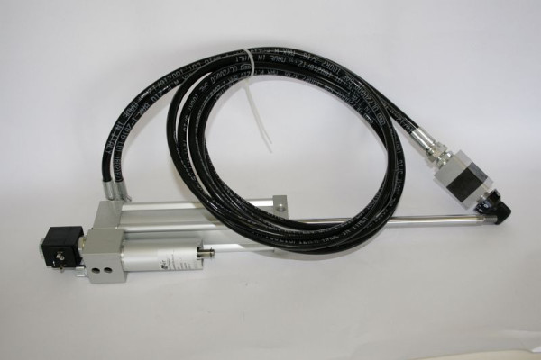 ELMAG hydraulische cilinder compleet, met slang en regelaar voor MACC 301 CSO, 9709528