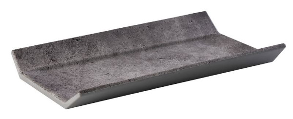 APS GN 1/3 dienblad -ELEMENT-, 32,5 x 17,6 cm, hoogte: 3,5 cm, melamine, kleur: betonlook, 84402