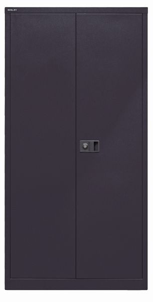 Bisley universele draaideurkast, 3 planken, 4 OH, zwart, E722A03633