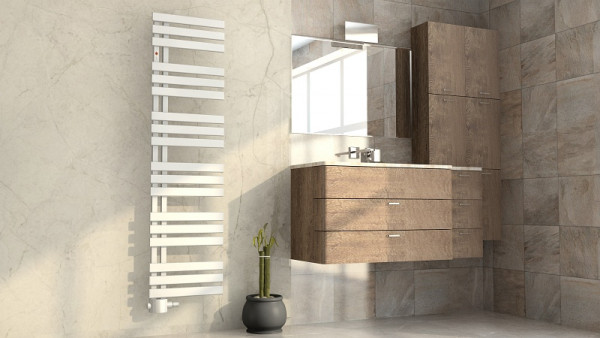 MERT designradiator model ASK in wit, 400 x 1640 mm, 5-ASK-40x164-WM