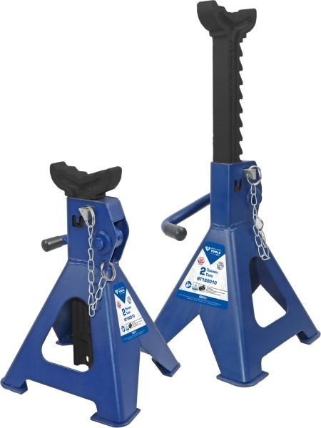 Brilliant Tools kriksteunen met snelsluiting, 2 ton, verpakking: 1 paar, BT180010
