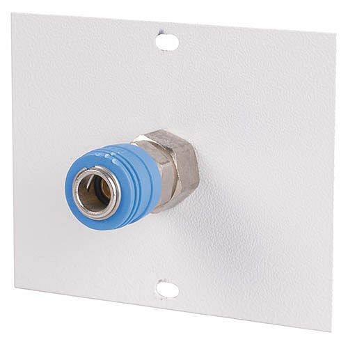 Bedrunka + Hirth afdekplaat, inclusief persluchtaansluiting, 1/4, t = 1,25 mm, 07.861.07
